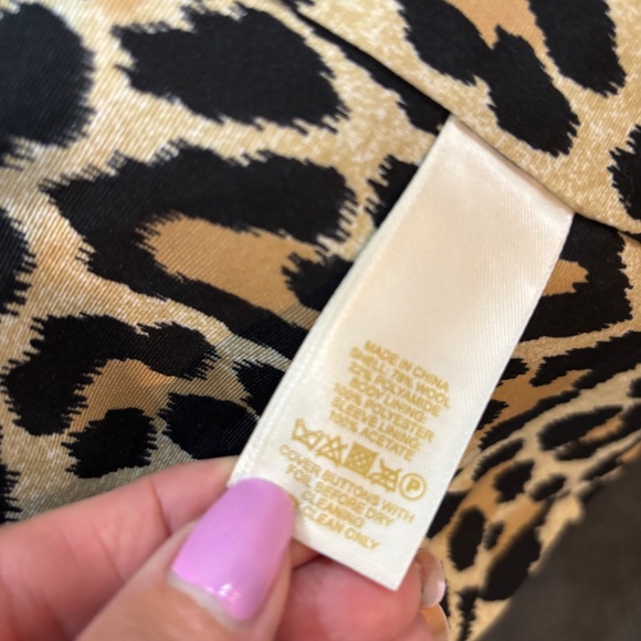 Kate Spade Etta Bow Wool Coat Sz 2 - Picture 7 of 10